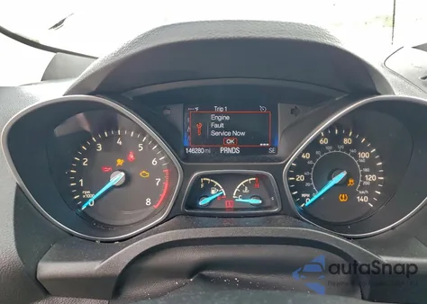 2017 Ford Escape S из США, поврежденный, VIN 1FMCU0F77HUA35981